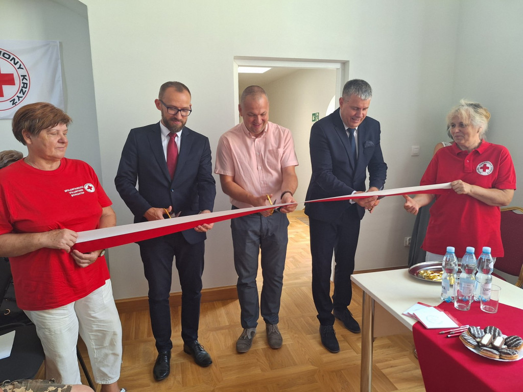 Otwarcie siedziby Klubu Honorowych Krwiodawców PCK