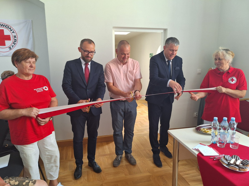 Otwarcie siedziby Klubu Honorowych Krwiodawców PCK