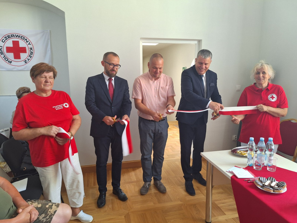 Otwarcie siedziby Klubu Honorowych Krwiodawców PCK