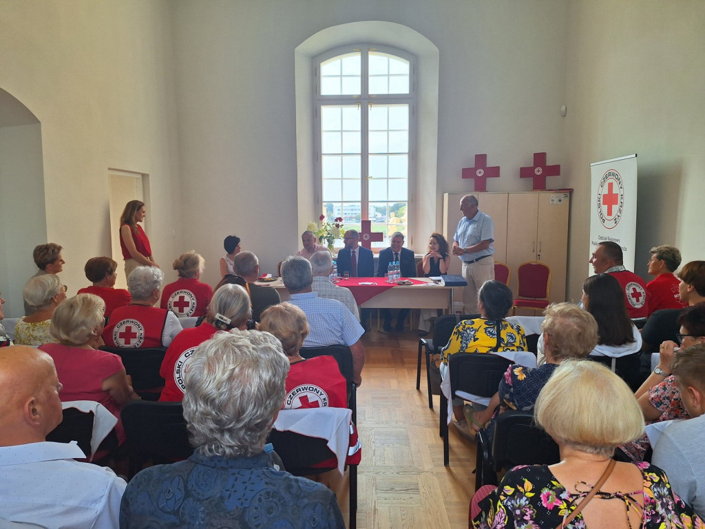 Otwarcie siedziby Klubu Honorowych Krwiodawców PCK