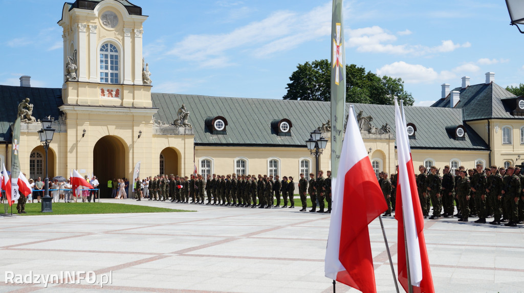Przysięga żołnierzy WOT w Radzyniu