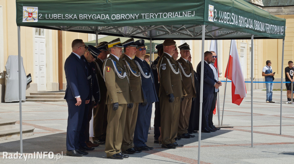 Przysięga żołnierzy WOT w Radzyniu
