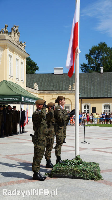 Przysięga żołnierzy WOT w Radzyniu