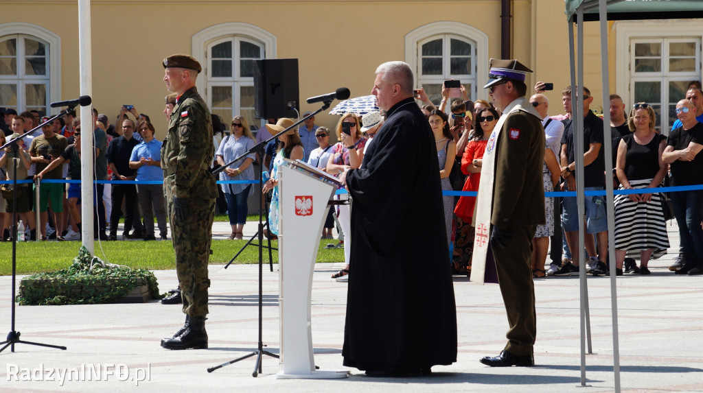 Przysięga żołnierzy WOT w Radzyniu