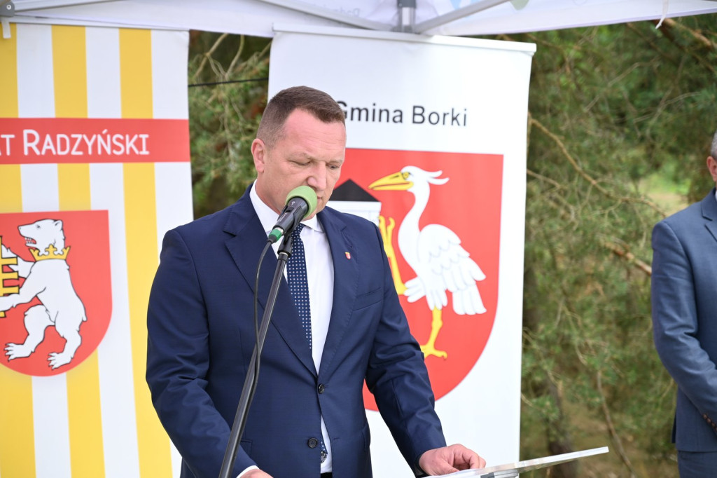 Otwarcie wyremontowanej drogi Borki-Bełcząc