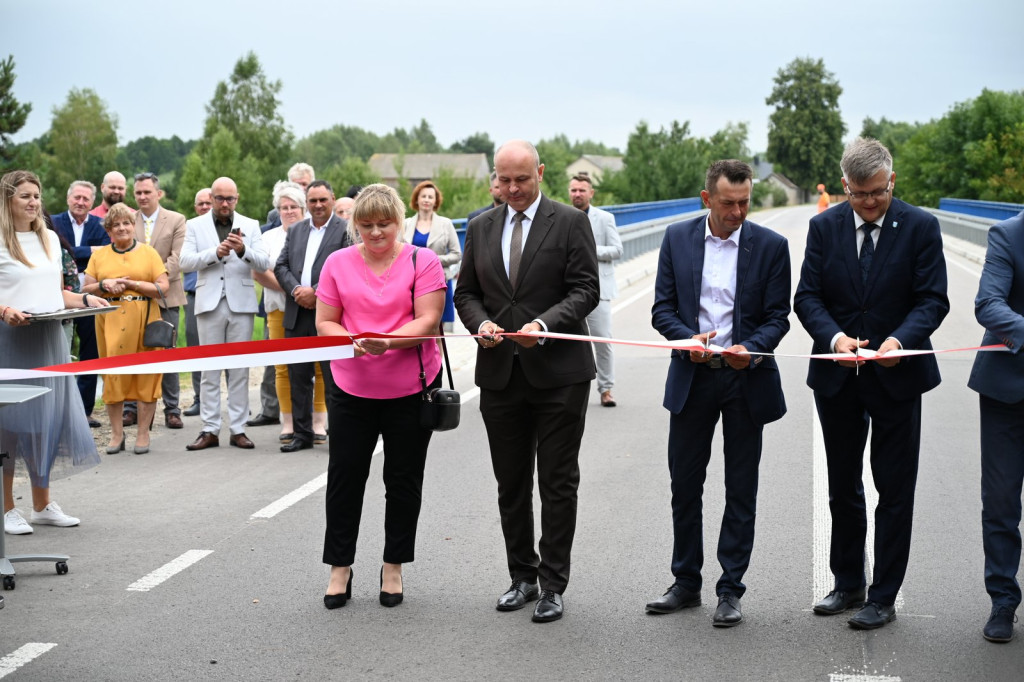 Otwarcie wyremontowanej drogi Borki-Bełcząc