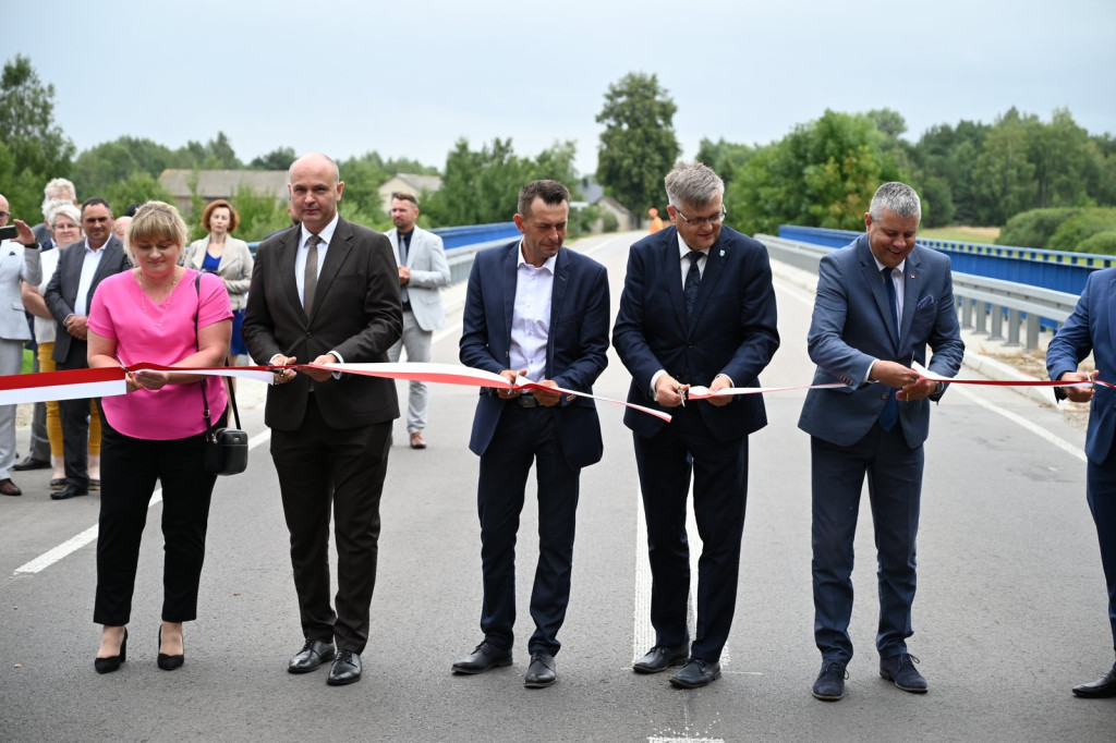 Otwarcie wyremontowanej drogi Borki-Bełcząc