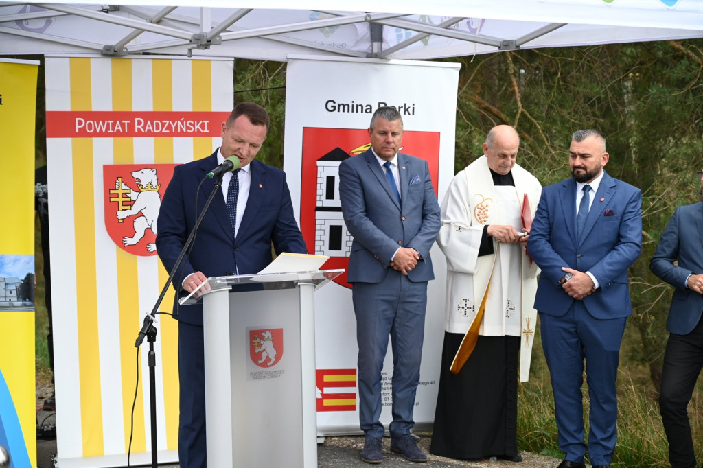 Otwarcie wyremontowanej drogi Borki-Bełcząc