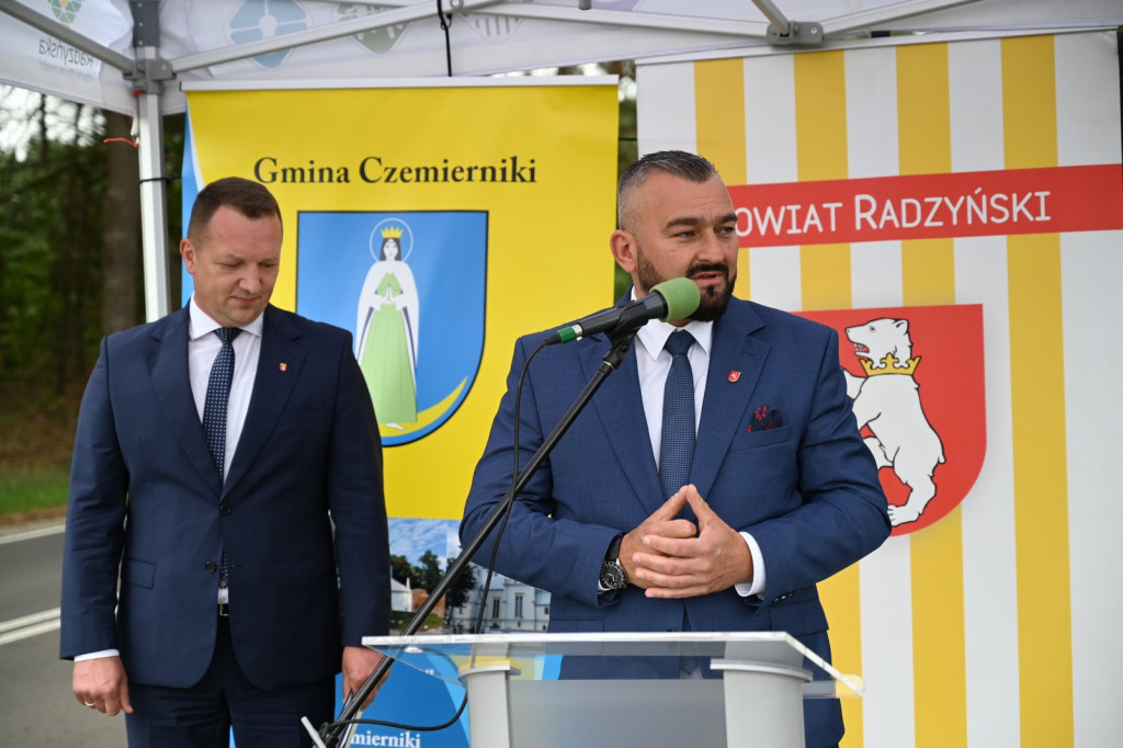 Otwarcie wyremontowanej drogi Borki-Bełcząc