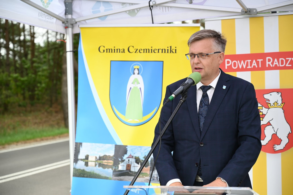 Otwarcie wyremontowanej drogi Borki-Bełcząc