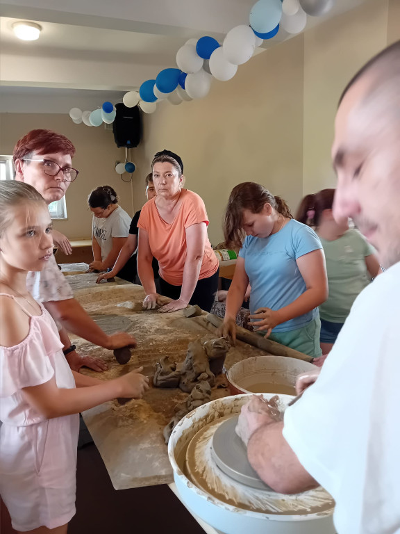 Warsztaty garncarskie w Ustrzeszy