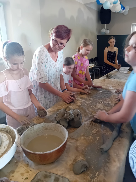 Warsztaty garncarskie w Ustrzeszy