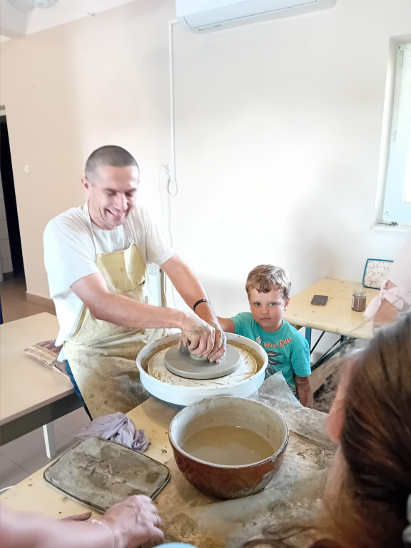 Warsztaty garncarskie w Ustrzeszy