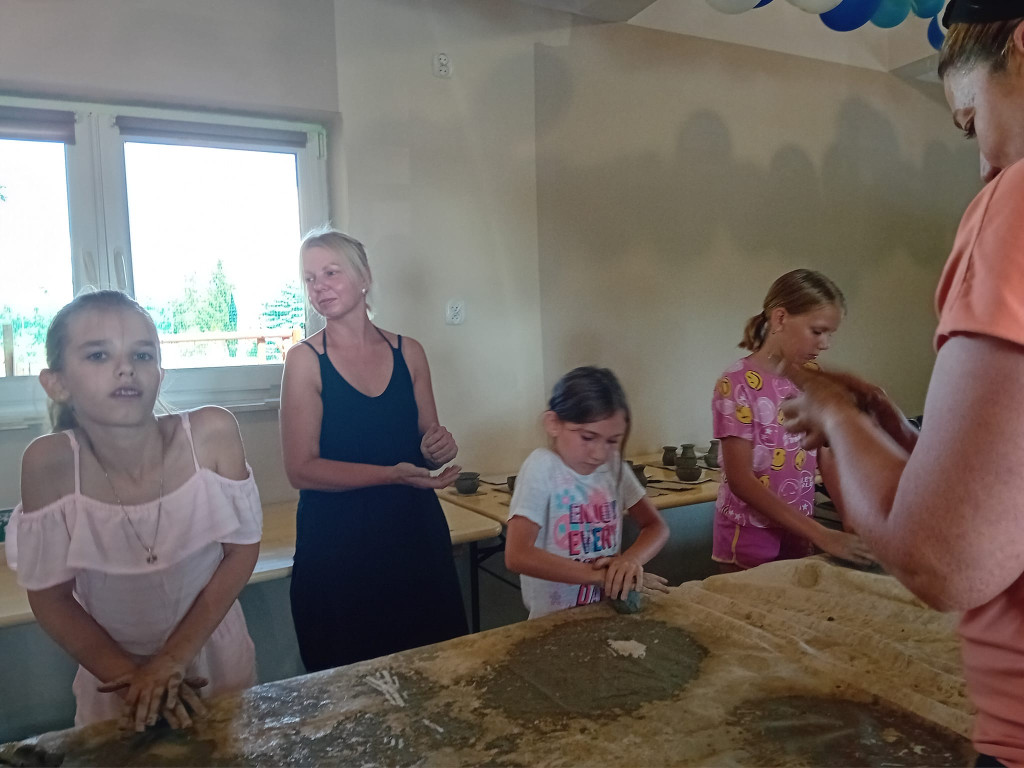 Warsztaty garncarskie w Ustrzeszy