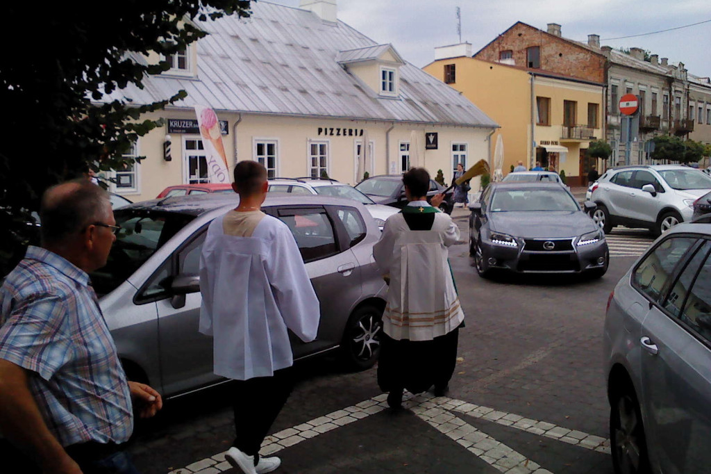 Święcenie pojazdów w parafii Trójcy Świętej