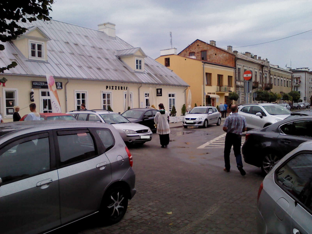 Święcenie pojazdów w parafii Trójcy Świętej