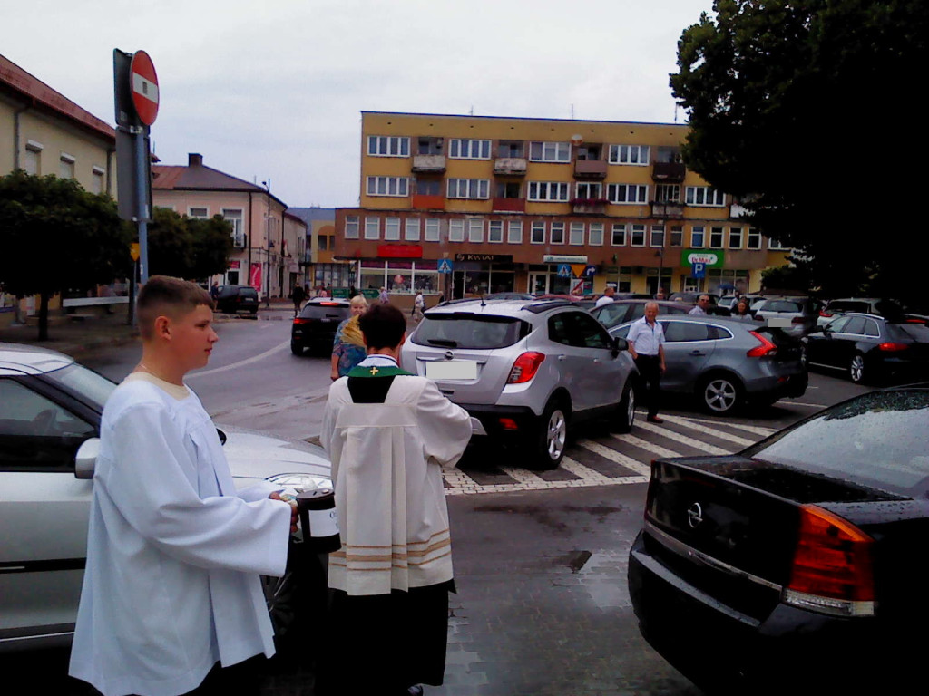 Święcenie pojazdów w parafii Trójcy Świętej