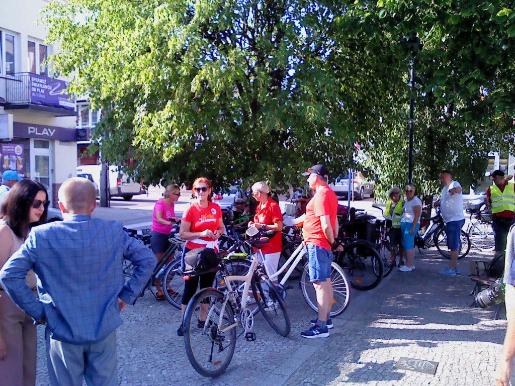 Rajd rowerowy upamiętniający wybuchu powstania