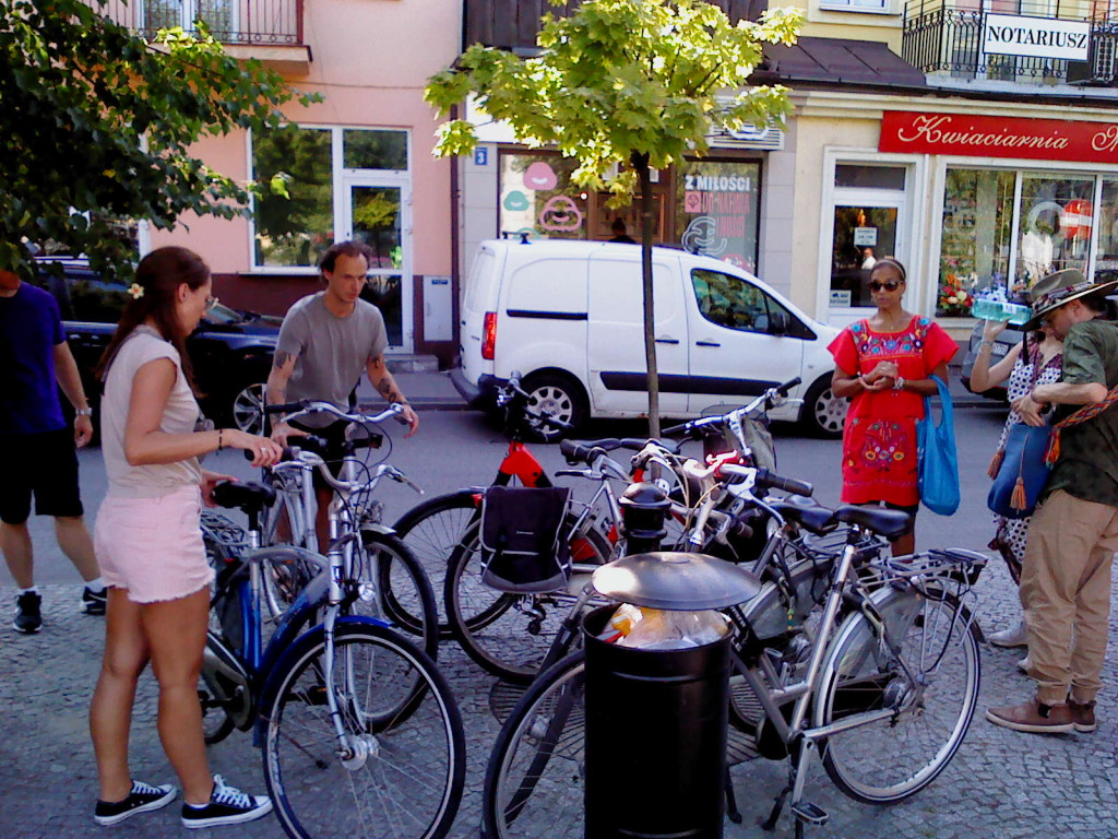 Rajd rowerowy upamiętniający wybuchu powstania