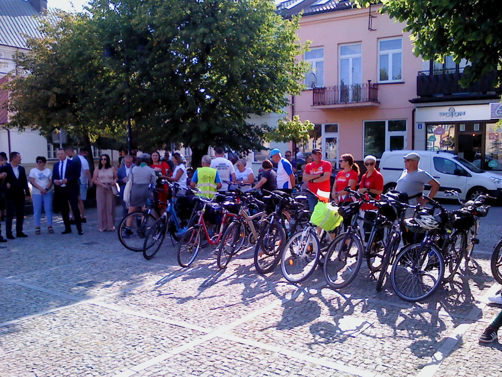 Rajd rowerowy upamiętniający wybuchu powstania