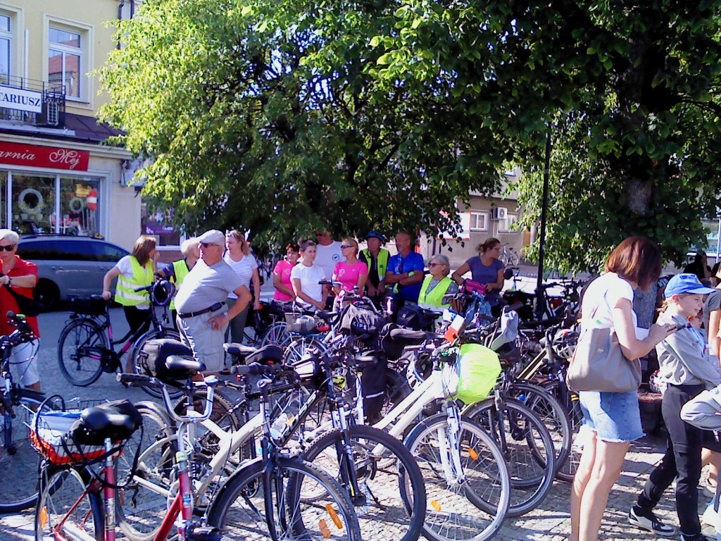 Rajd rowerowy upamiętniający wybuchu powstania
