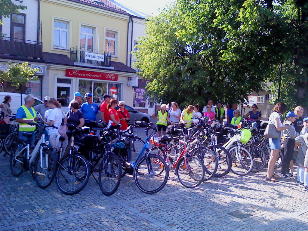 Rajd rowerowy upamiętniający wybuchu powstania