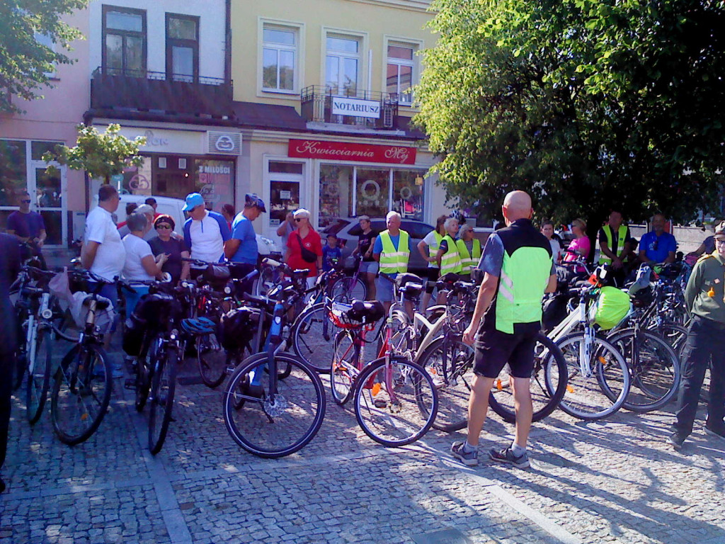 Rajd rowerowy upamiętniający wybuchu powstania
