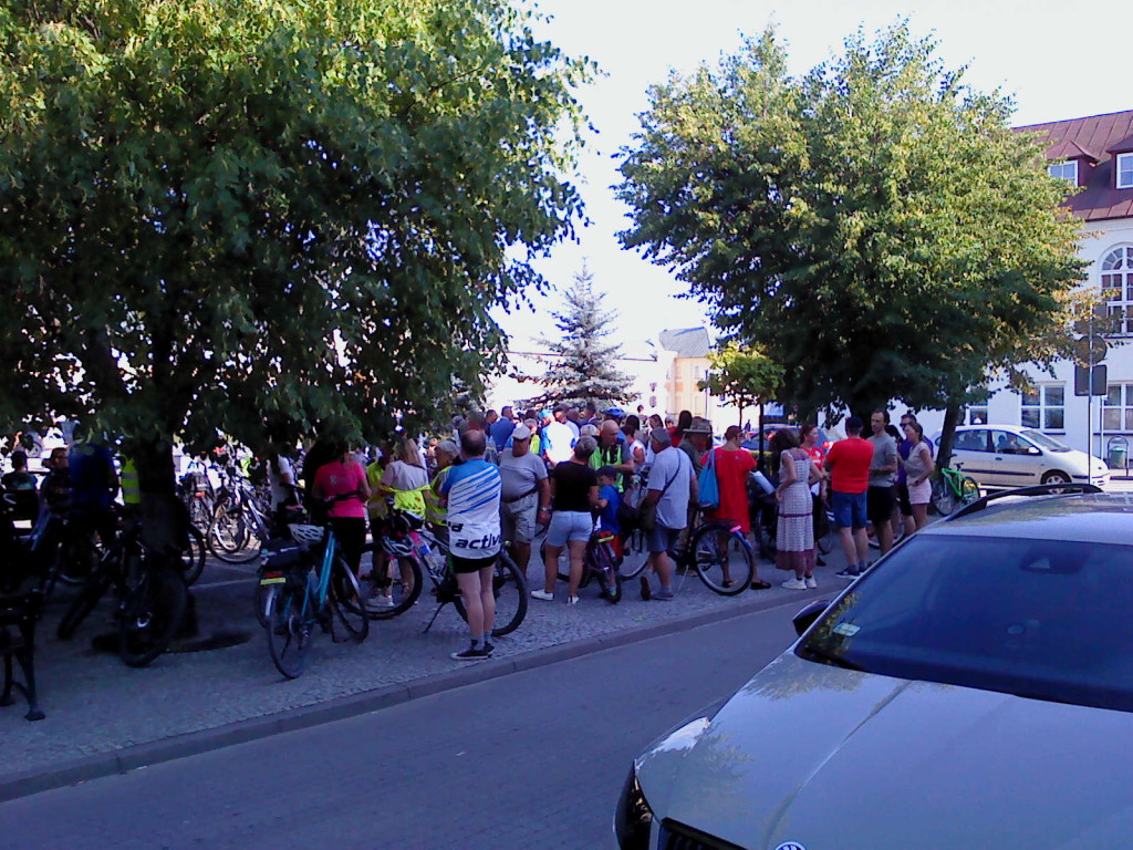 Rajd rowerowy upamiętniający wybuchu powstania