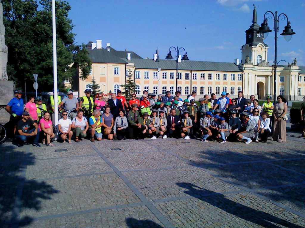 Rajd rowerowy upamiętniający wybuchu powstania