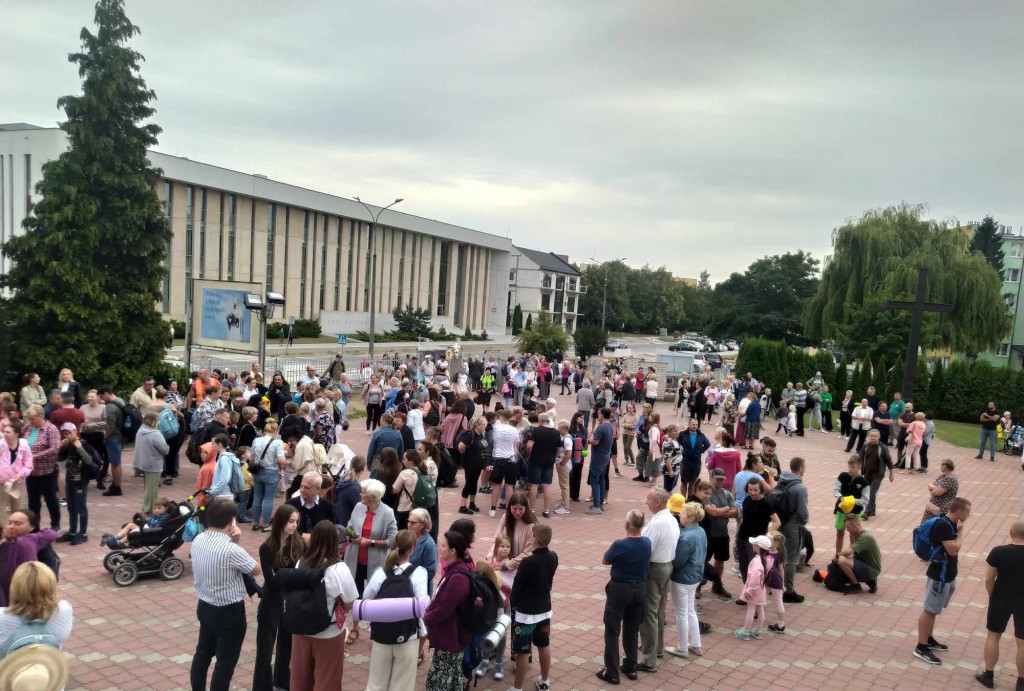 Piesza pielgrzymka na Jasną Górę - dzień pierwszy