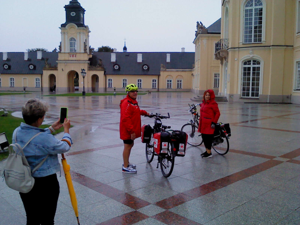 Wizyta Janusza Kobyłki w PCK w Radzyniu