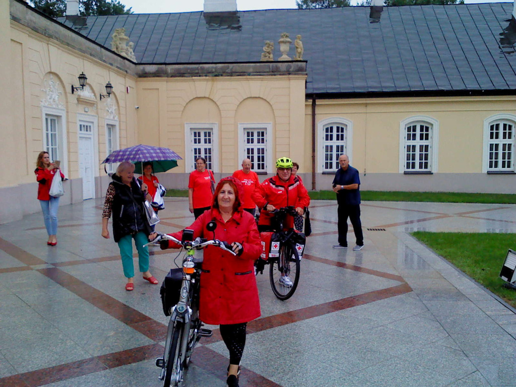 Wizyta Janusza Kobyłki w PCK w Radzyniu