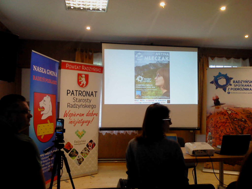 Spotkanie z podróżniczką Justyną Mleczak