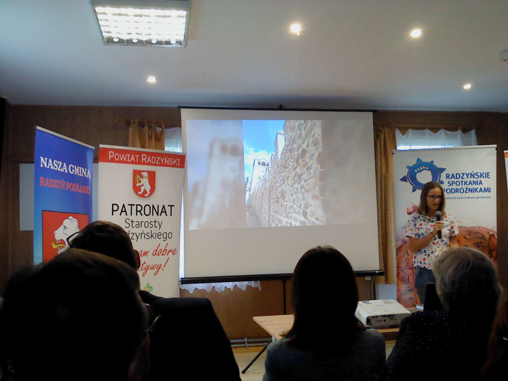 Spotkanie z podróżniczką Justyną Mleczak