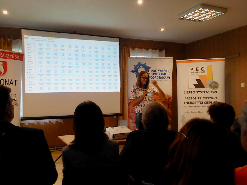 Spotkanie z podróżniczką Justyną Mleczak