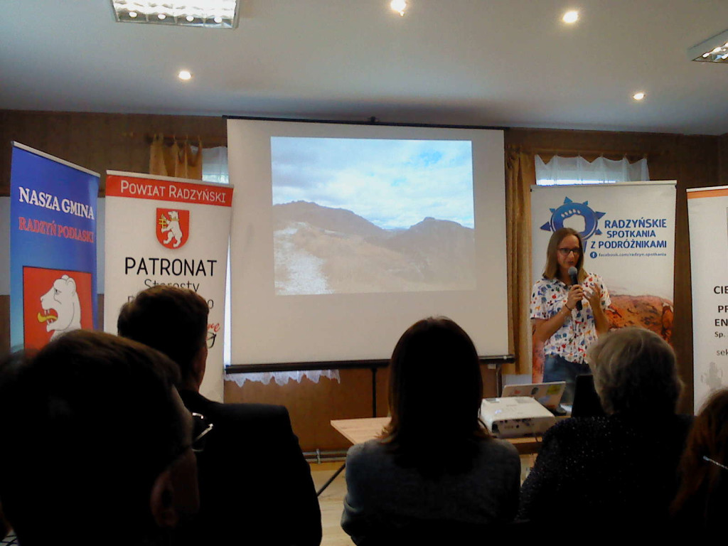 Spotkanie z podróżniczką Justyną Mleczak