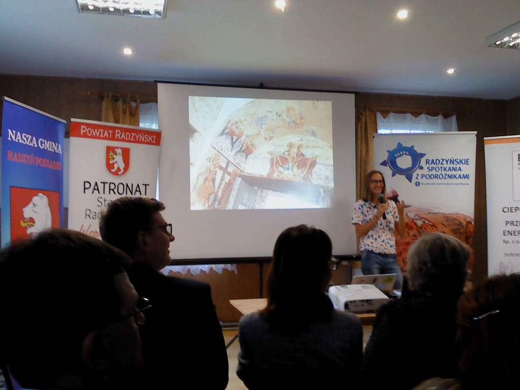 Spotkanie z podróżniczką Justyną Mleczak