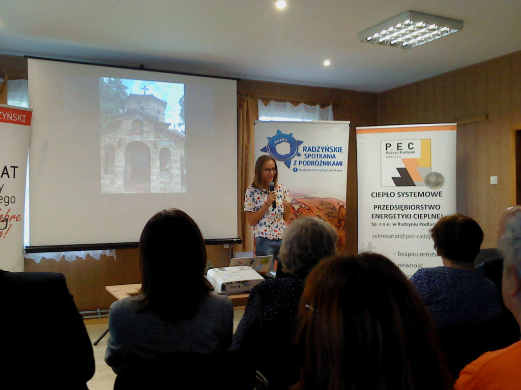 Spotkanie z podróżniczką Justyną Mleczak