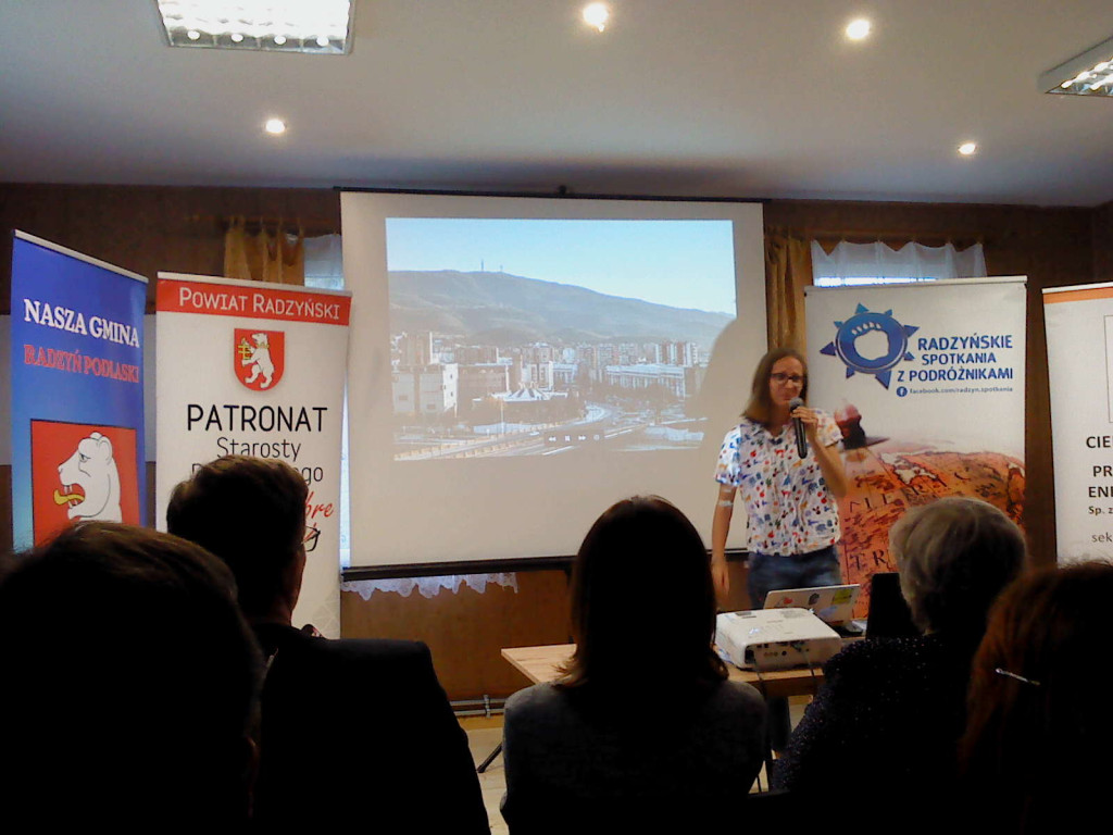 Spotkanie z podróżniczką Justyną Mleczak