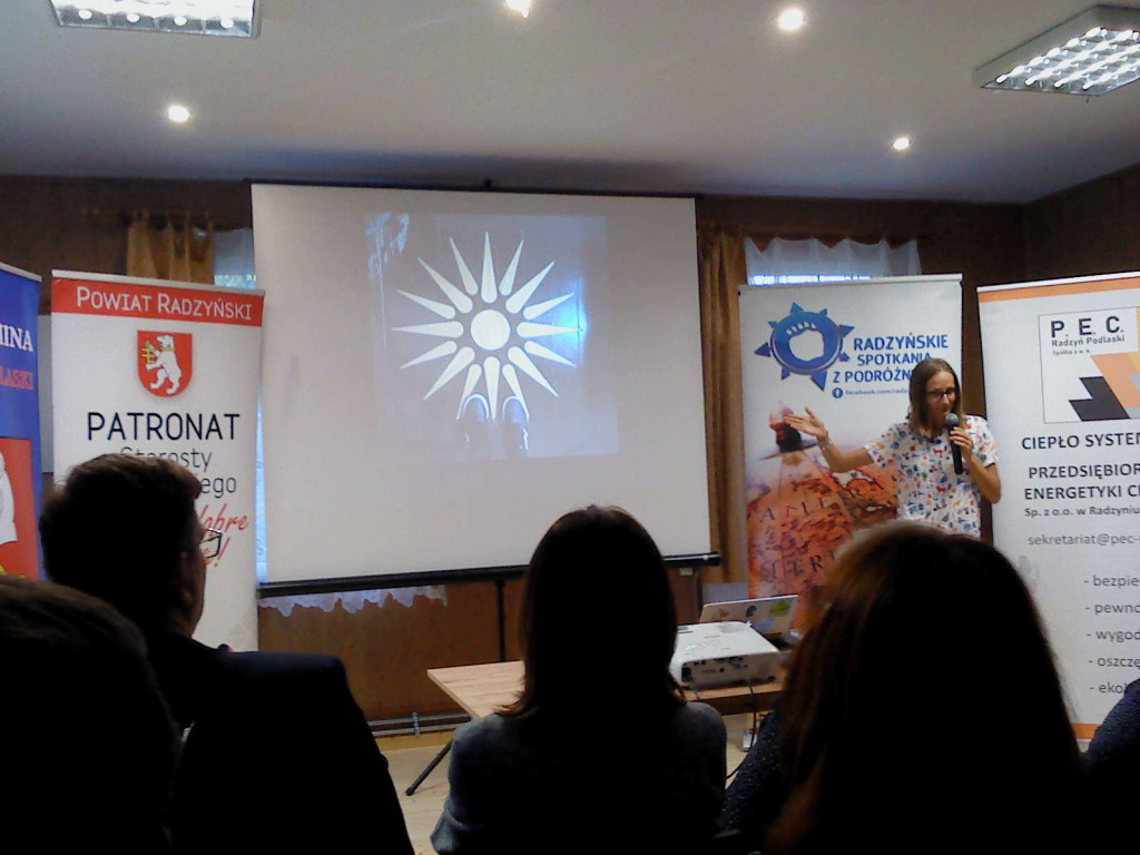 Spotkanie z podróżniczką Justyną Mleczak