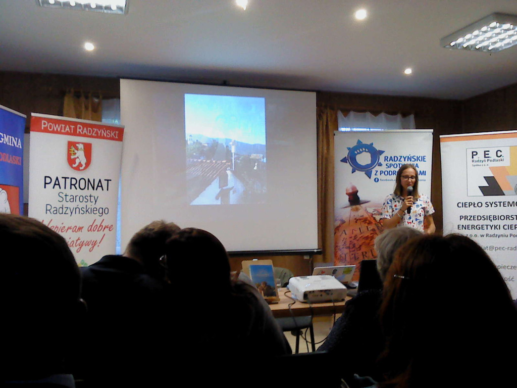 Spotkanie z podróżniczką Justyną Mleczak