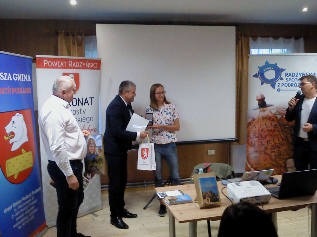 Spotkanie z podróżniczką Justyną Mleczak