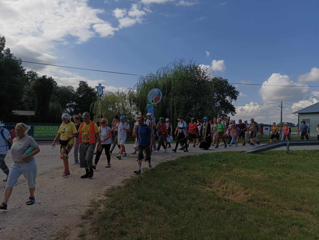 Piesza pielgrzymka na Jasną Górę - dzień czwarty