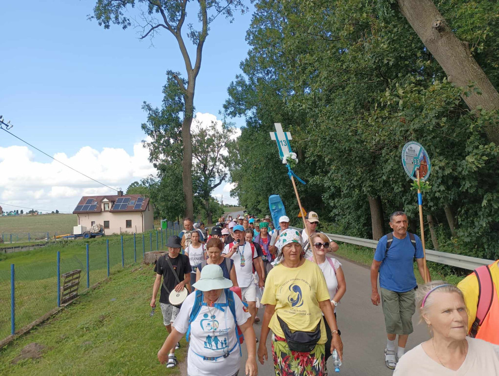 Piesza pielgrzymka na Jasną Górę - dzień czwarty