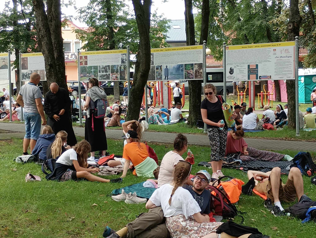 Piesza pielgrzymka na Jasną Górę - dzień czwarty