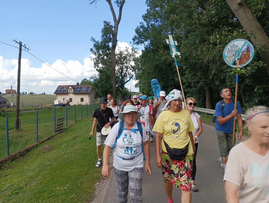 Piesza pielgrzymka na Jasną Górę - dzień czwarty
