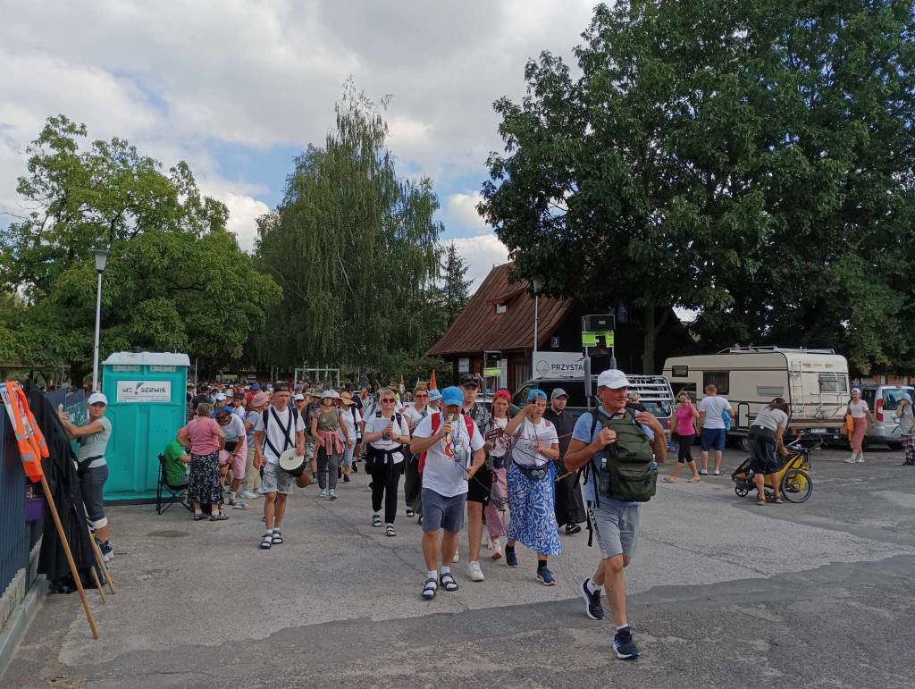 Piesza pielgrzymka na Jasną Górę - dzień piąty