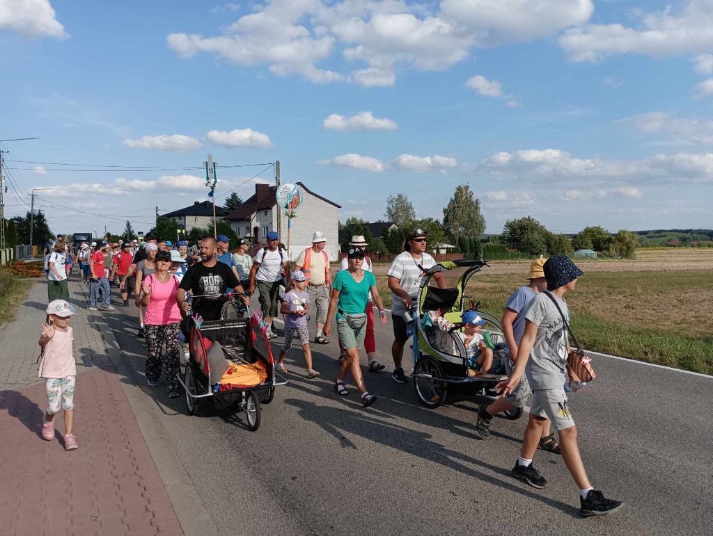 Piesza pielgrzymka na Jasną Górę - dzień piąty