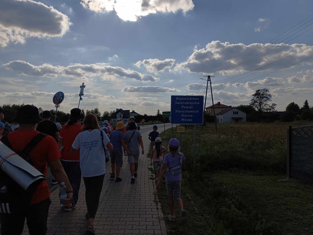 Piesza pielgrzymka na Jasną Górę - dzień piąty