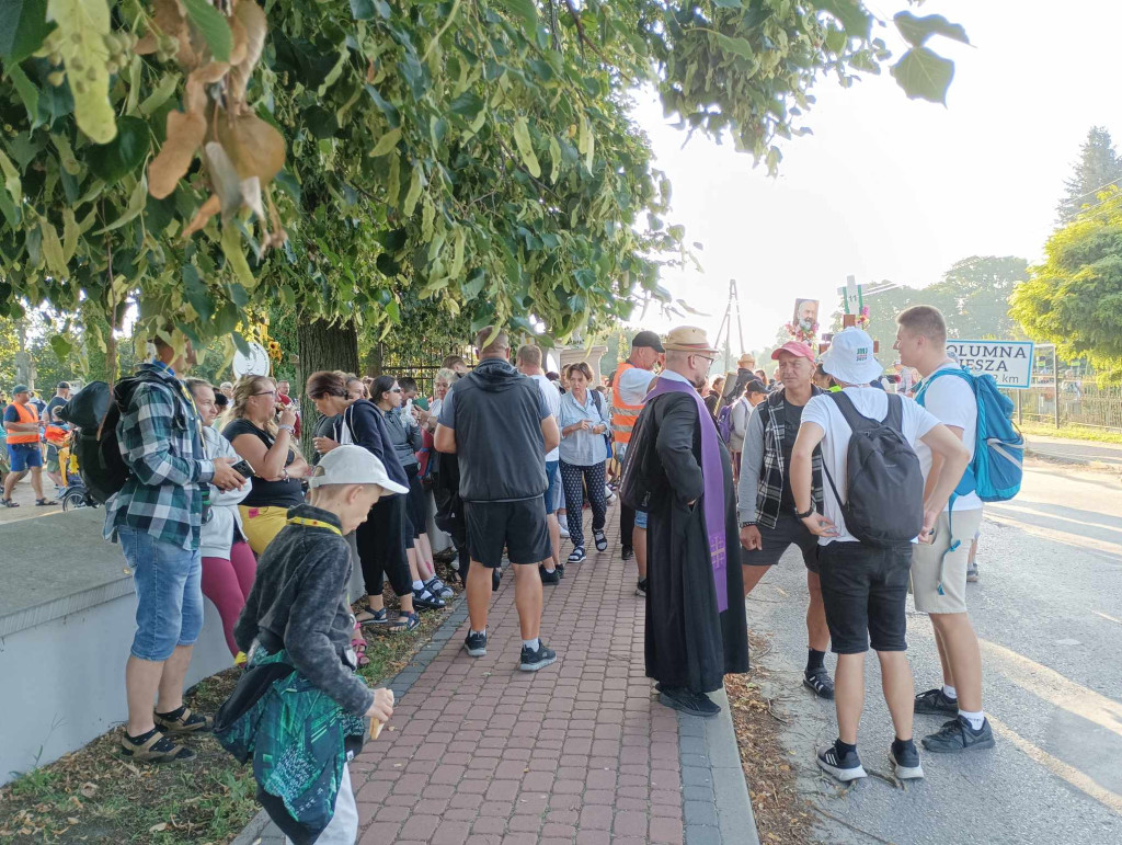 Piesza pielgrzymka na Jasną Górę - dzień piąty